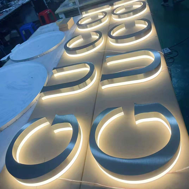 LED Backlit Letters