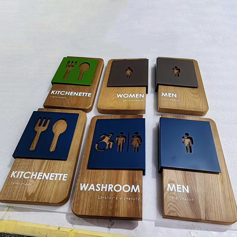Metal Precision Logo Signs